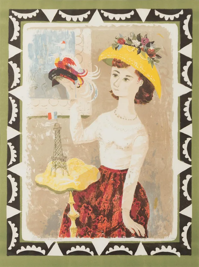 Olle Olsson-Hagalund, "Modisten".
