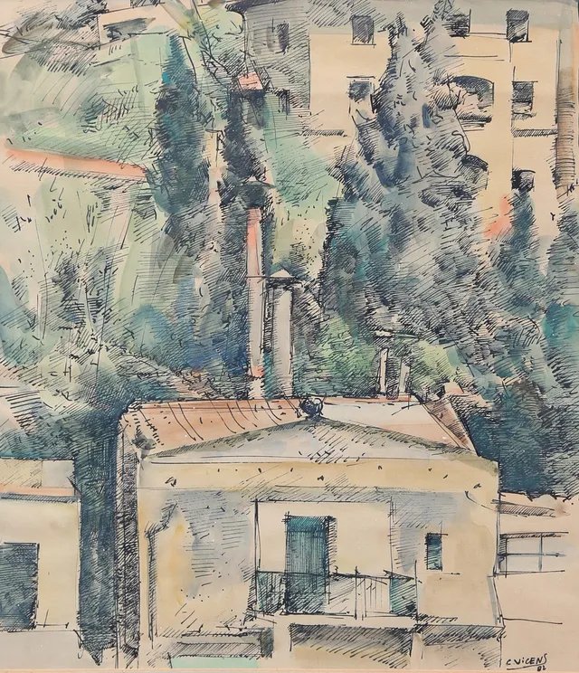 CLARINA VICENS. Urban view.