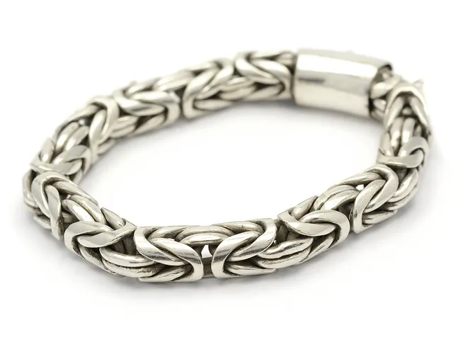 Armband Kejsarlänk i silver 925, 109,4g , längd 21cm