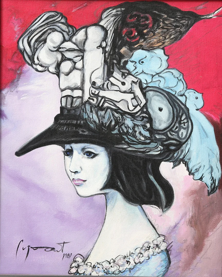 MODEST CUIXART. A girl. — Paintings — Balclis