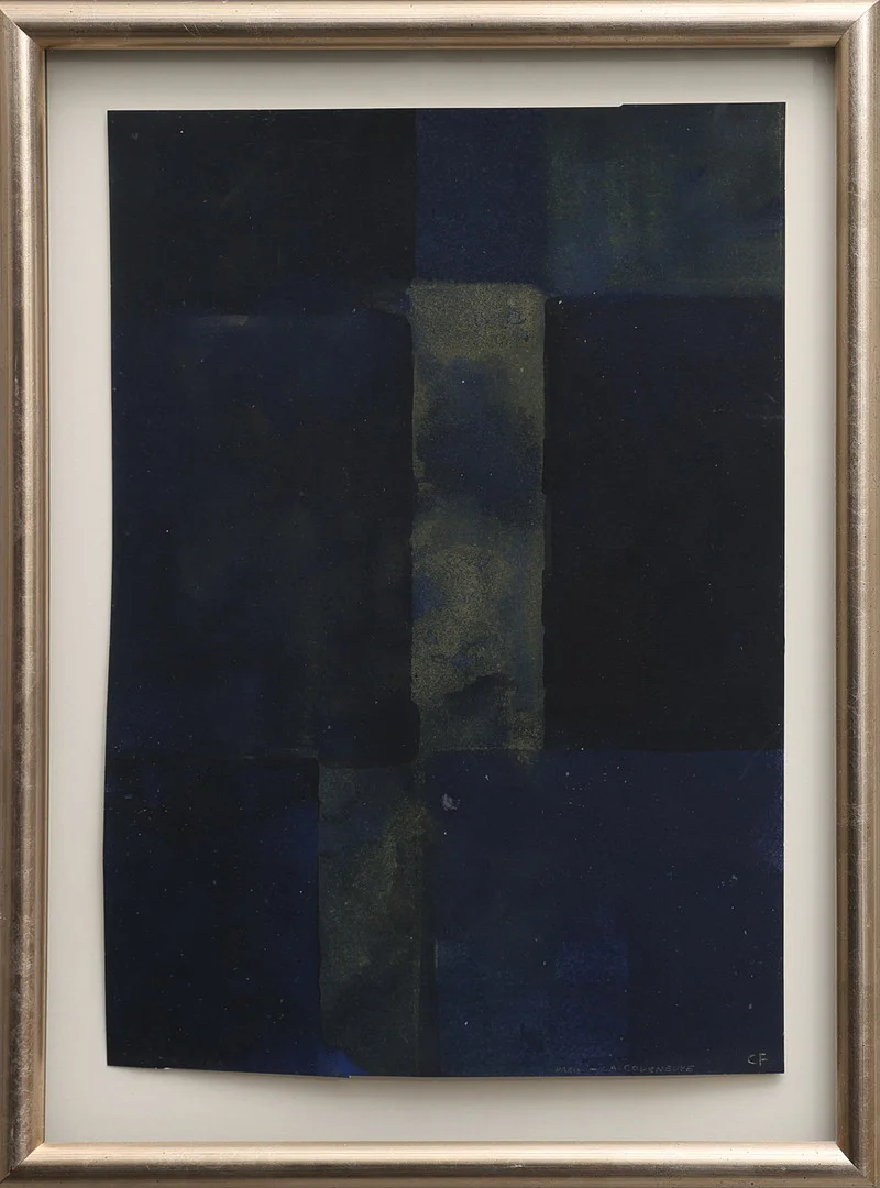 CURT FORS. GOUACHE PÅ PAPPER, SIGNERAD OCH DATERAD FEVRIER 1994. — Paintings — Crafoord Auktioner Lund