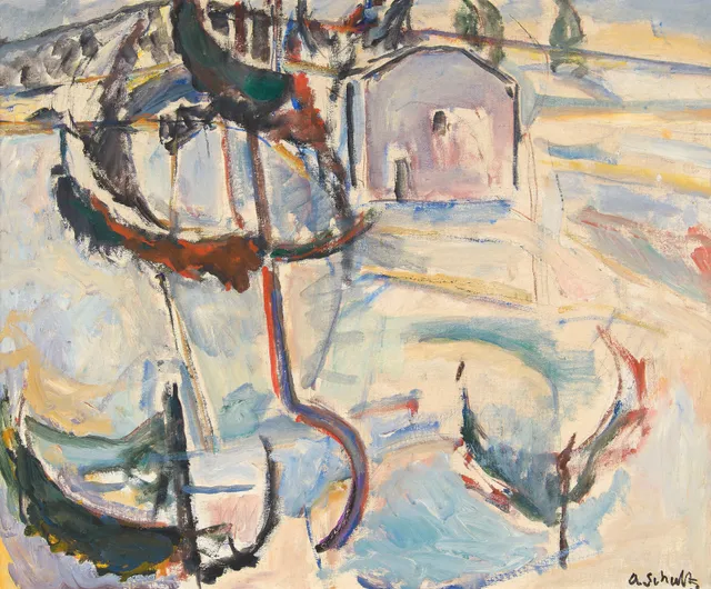 Schultz, Alexander — Vinterlandskap