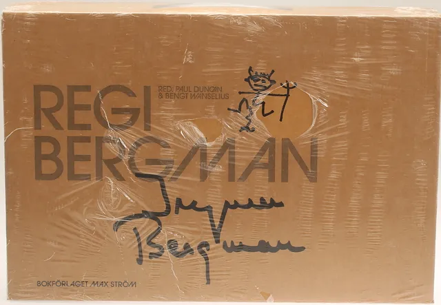 BOK, "Regi Bergman" av Bengt Wanselius, Paul Duncan.