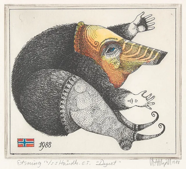 Ythjall, Terje — "Dyret" 1988