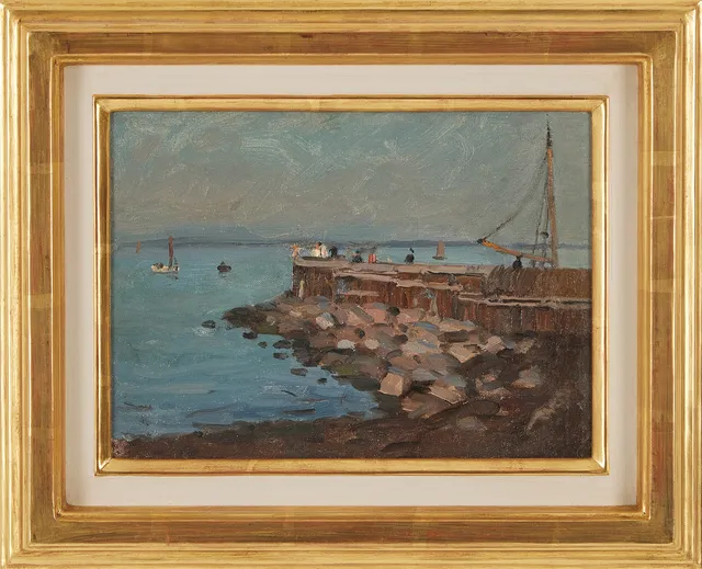 ALFRED BERGSTRÖM (1869-1930). "Le Havre".