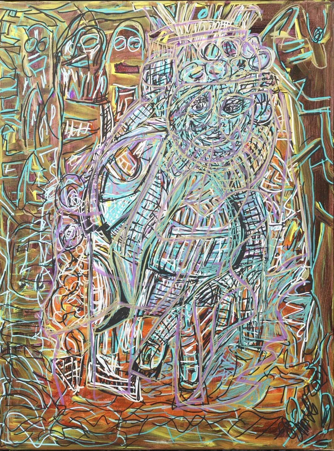 Annemarie Illum. 'F... Janteloven!' — Paintings and sculptures/Other pictorial art and sculptures — Lauritz