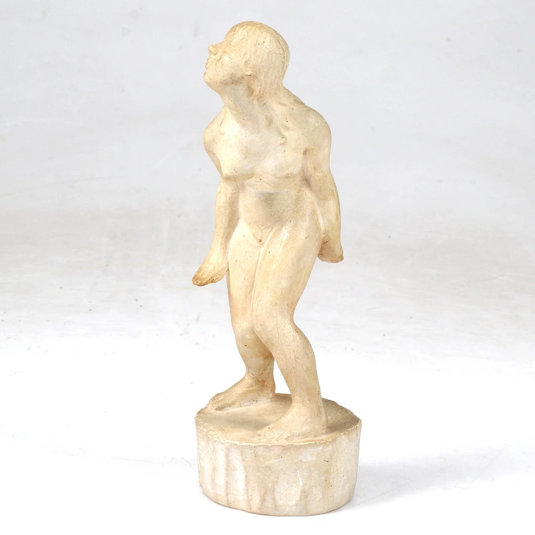 TORE STRINDBERG. Skulptur, gips, signerad. — Sculptures & Bronzes — Stadsauktion Sundsvall