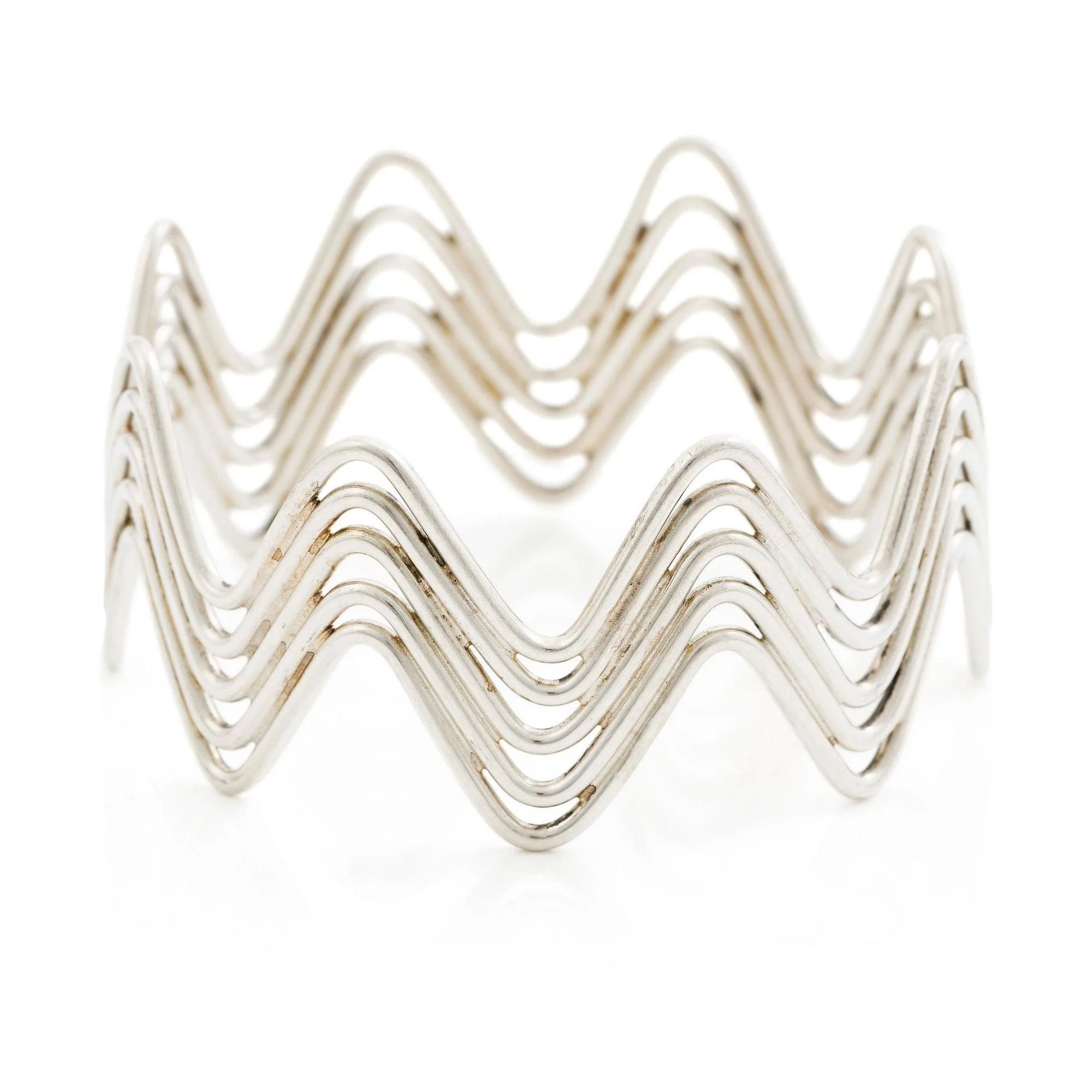 Bent Knudsen, armring, silver, ca 1960-tal. — Bukowskis