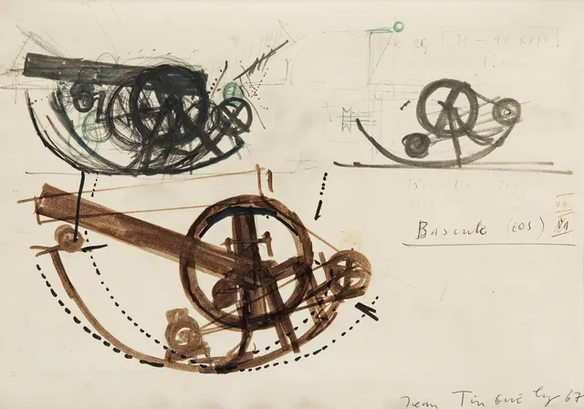 Jean Tinguely, "Bascule (EOS) VII".