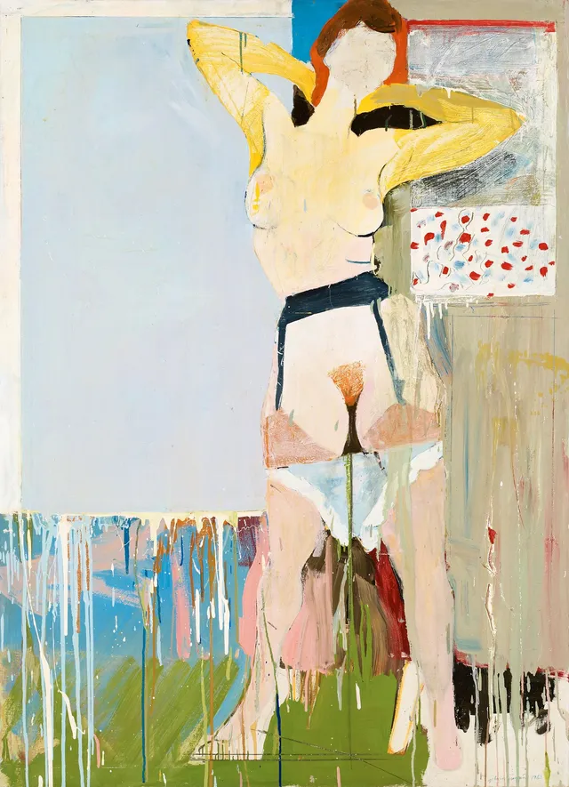 John-E Franzén, "Flicka med gula armar".