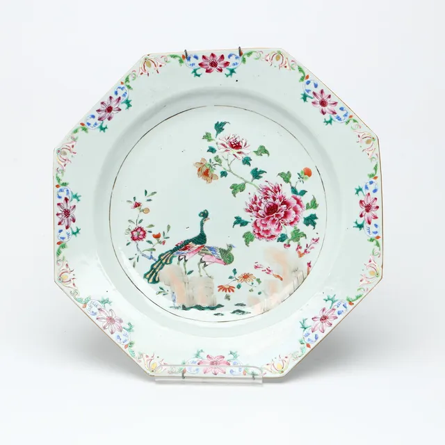 FAT, porslin, famille rose, Qianlong, Kina, 1736-95.
