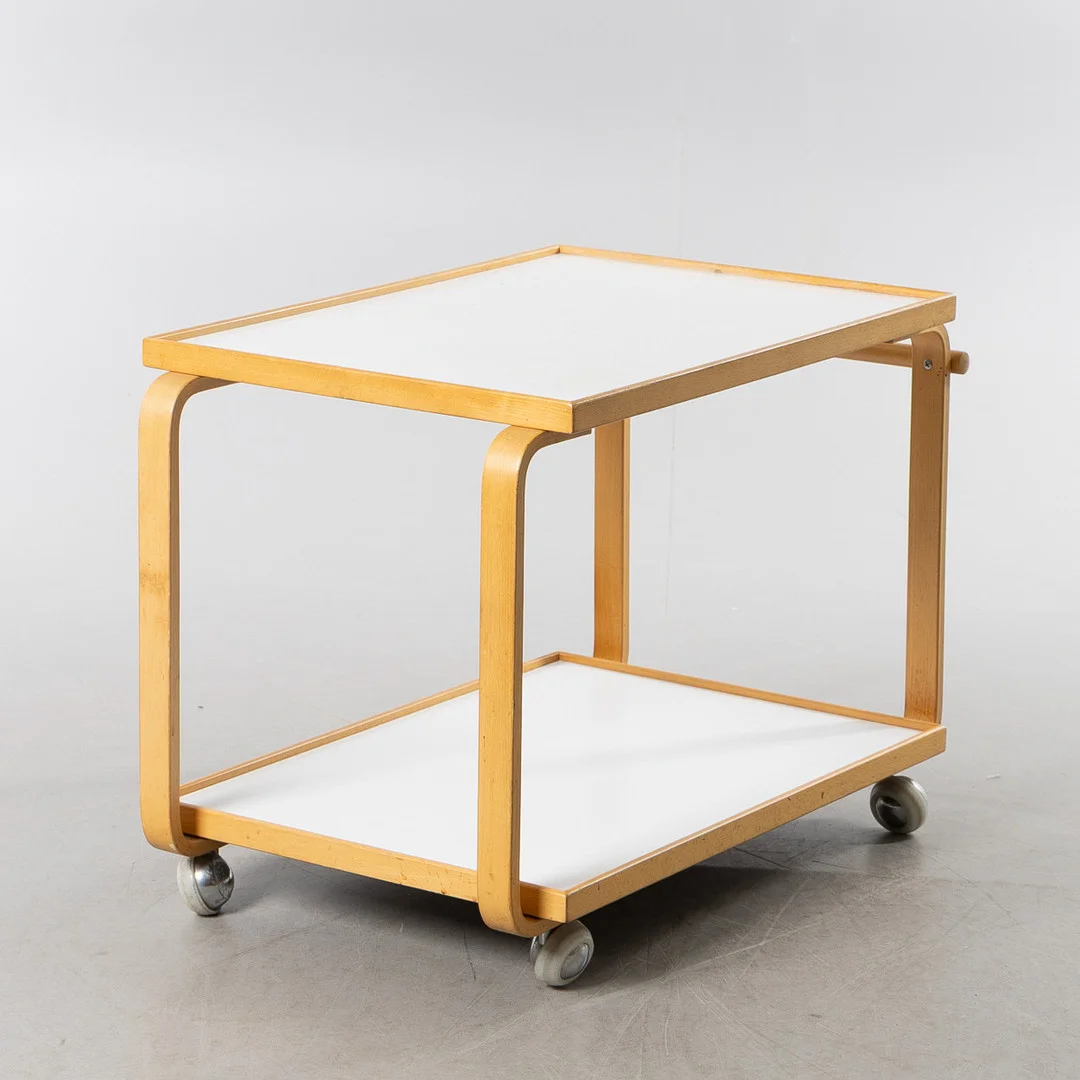 RUUD EKSTRAND. Serveringsvagn, "Cosmos", Dux, 1970-tal. — Other — Stockholms Auktionsverk Helsingborg