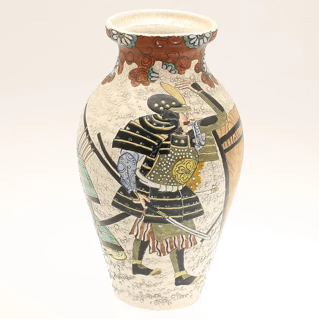 VAS, keramik, Satsuma, Meiji, Japan, 1800-tal.