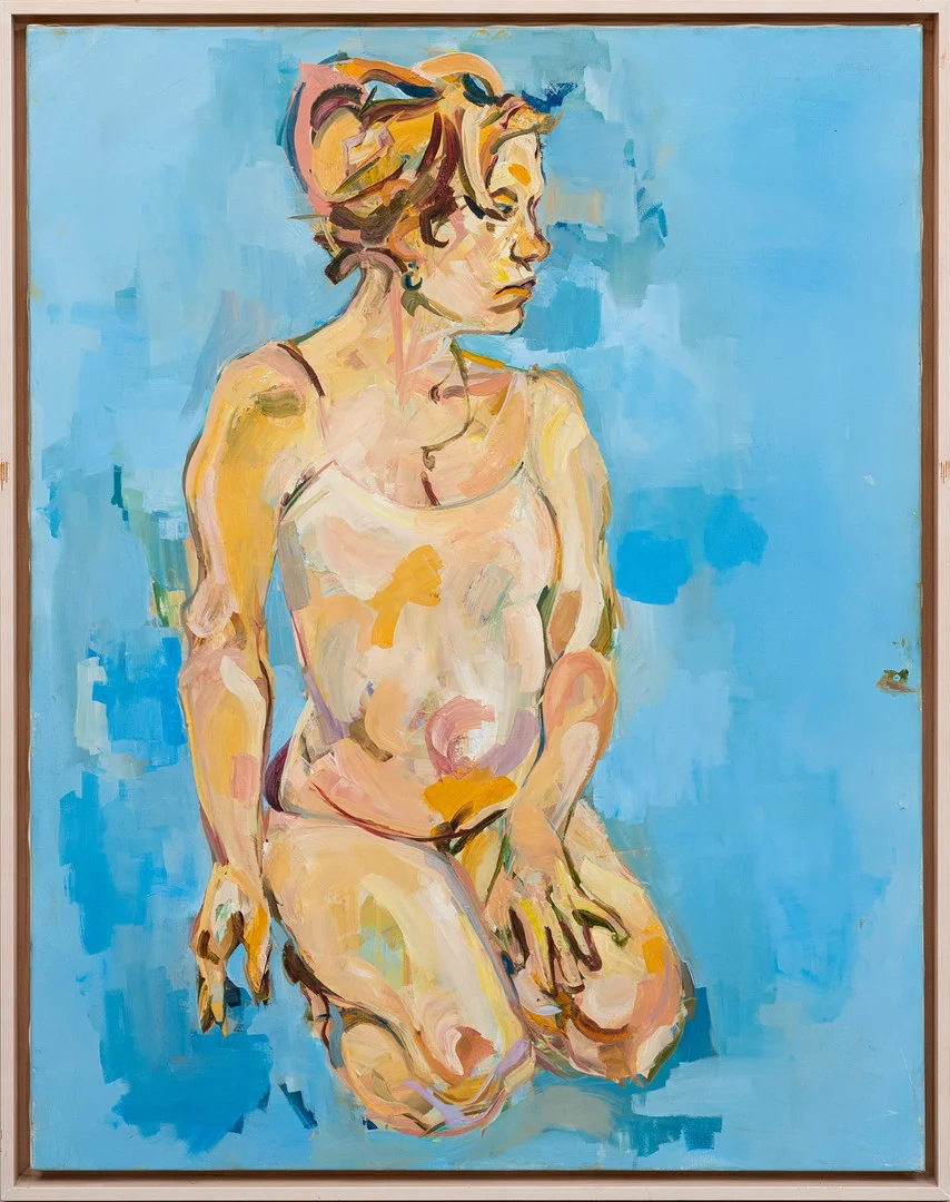 ELIN KÄLLMAN. "Lola 40", olja på duk, signerad och daterad à tergo, 2016. — Paintings — Auktionshuset Kolonn