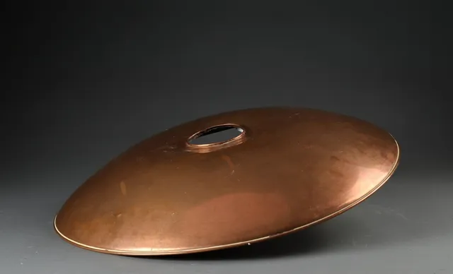 Poul Henningsen. Top shade in copper, Ø 60 cm
