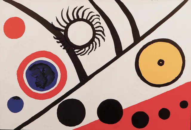 ALEXANDER CALDER. Sin título.