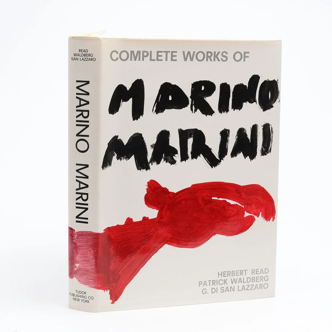 BOK, "Complete Works of Marino Marini". — Books — Crafoord Auktioner Malmö