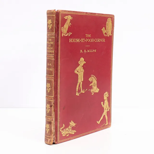 A.A. MILNE, The house at Pooh corner.
