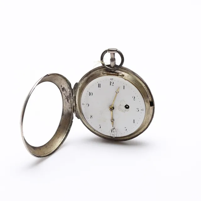 SPINDELUR, silver, John Ward, London 1700-tal.