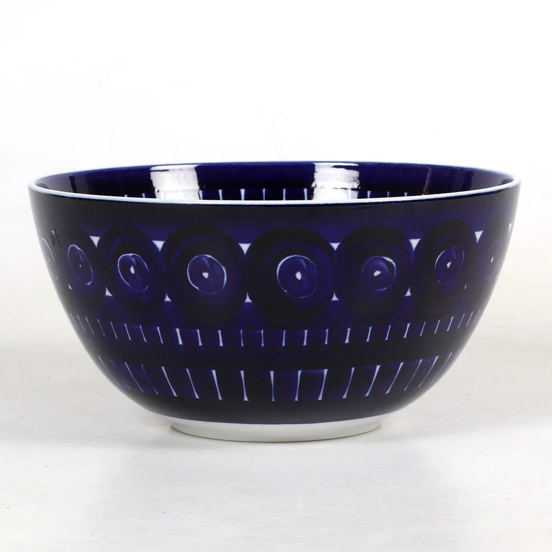 ULLA PROCOPÉ. Skål, "Valencia", porslin, Arabia, Finland. — Tableware — Stadsauktion Sundsvall