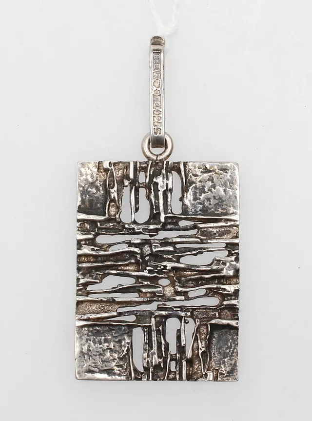 HÄNGE, silver, Bengt Hallberg, Köping, 1971.