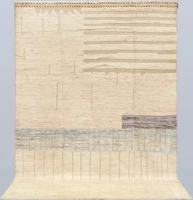 ORIENTMATTA. Marocko design, 294 x 202 cm.