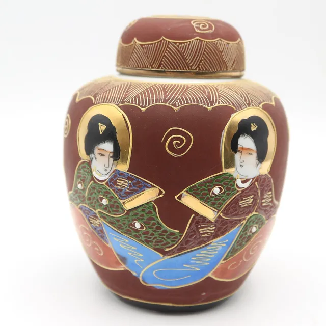 SATSUMA JAPAN DECKELDOSE.