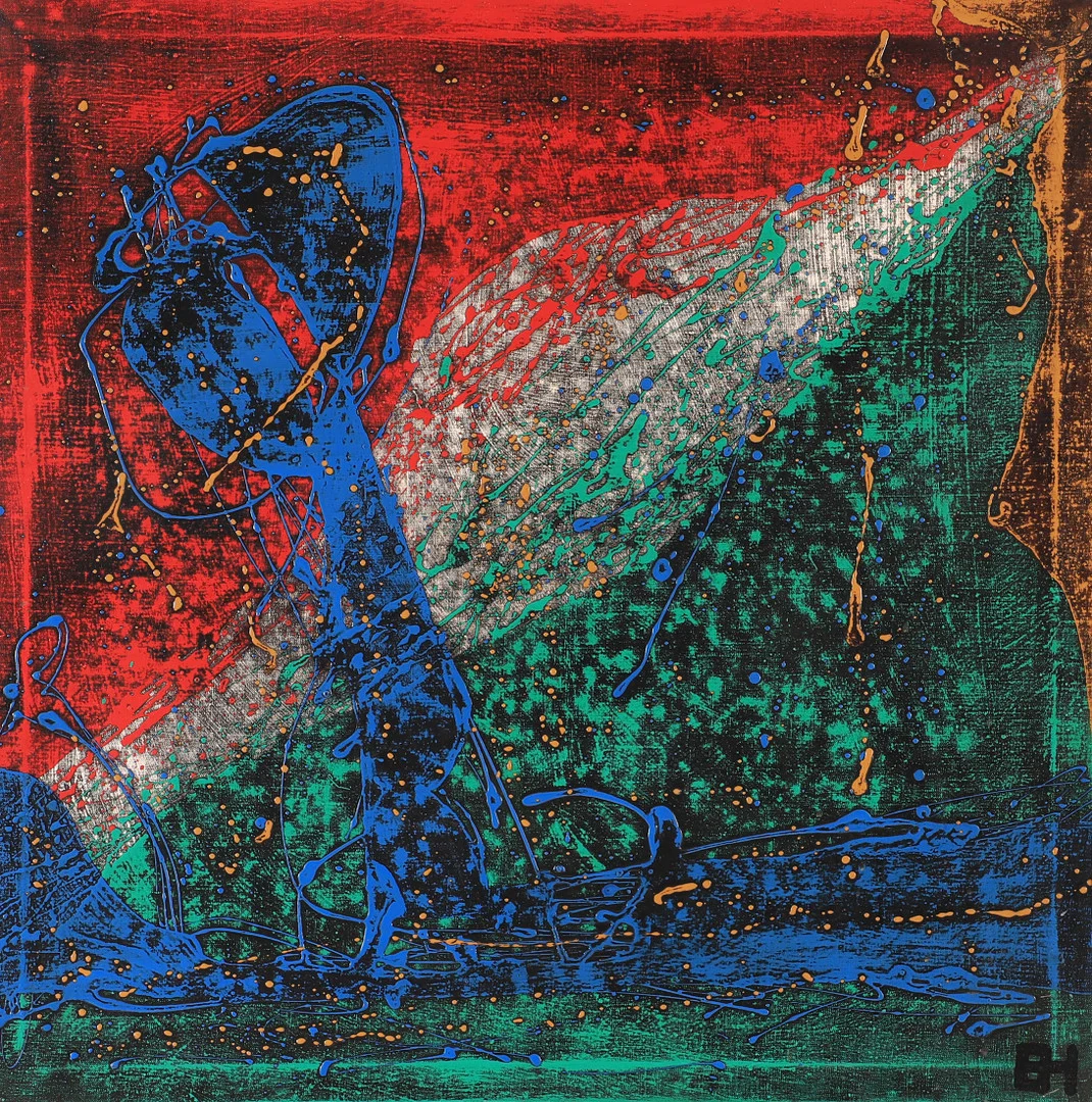 ERIC HANSEN. "Havets sång", olja på duk, signerad E.H. — Paintings — Helsingborgs Auktionskammare