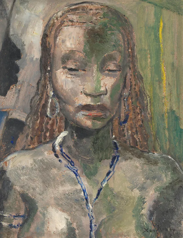 Krohn, Xan — Kvinneportrett, 1930-tallet