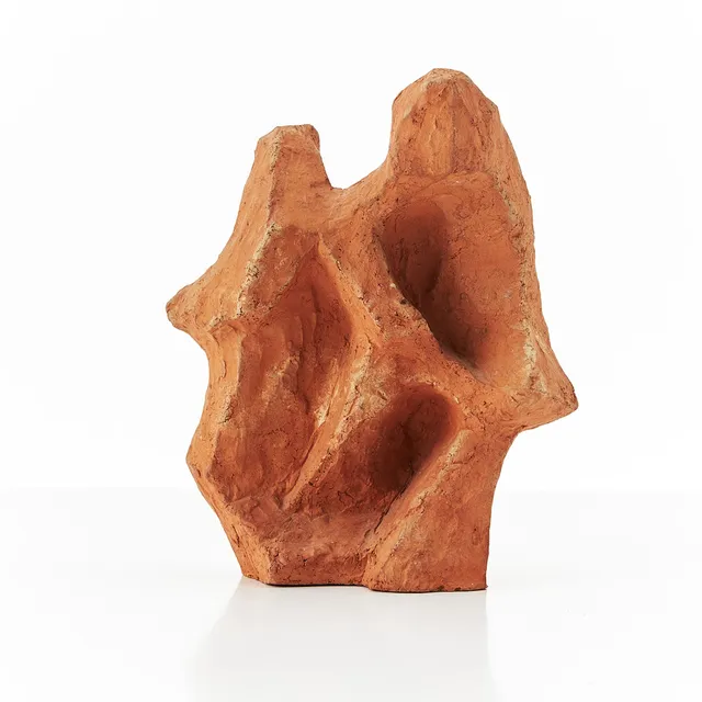 WIVE LARSSON. skulptur, skapad i terracotta, signerad Wive L och numrerad 12/12, daterad -64.