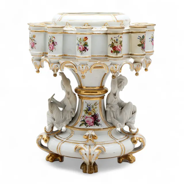 Louis Philippe-Napoleon III porcelain centrepiece.