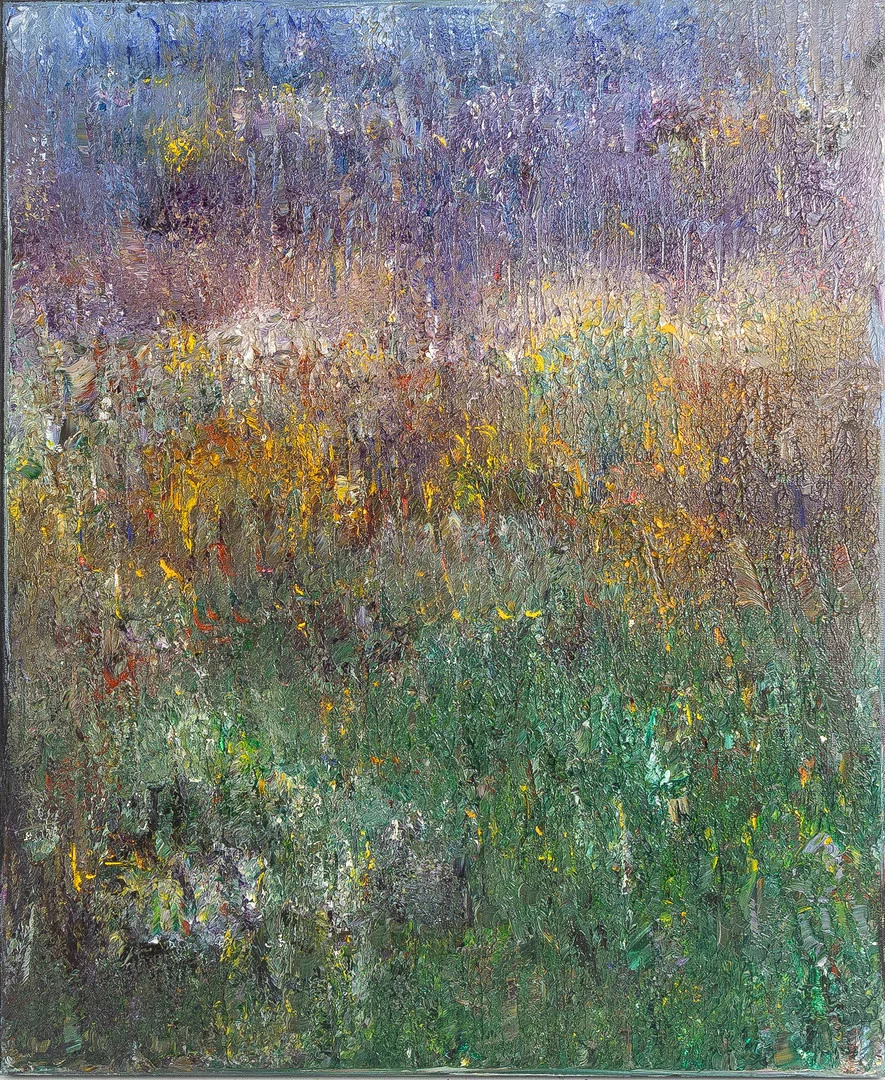 LAJOS FLESSER. "Shadow in the forest", olja på duk. — Paintings — Stockholms Auktionsverk Helsingborg