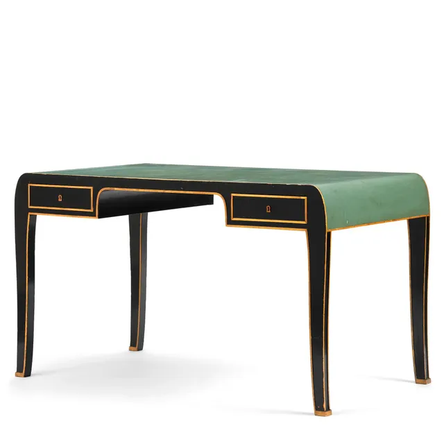 Carl Hörvik, skrivbord, Nordiska Kompaniet, för Les Arts Décoratifs Suédois, Paris, 1928.