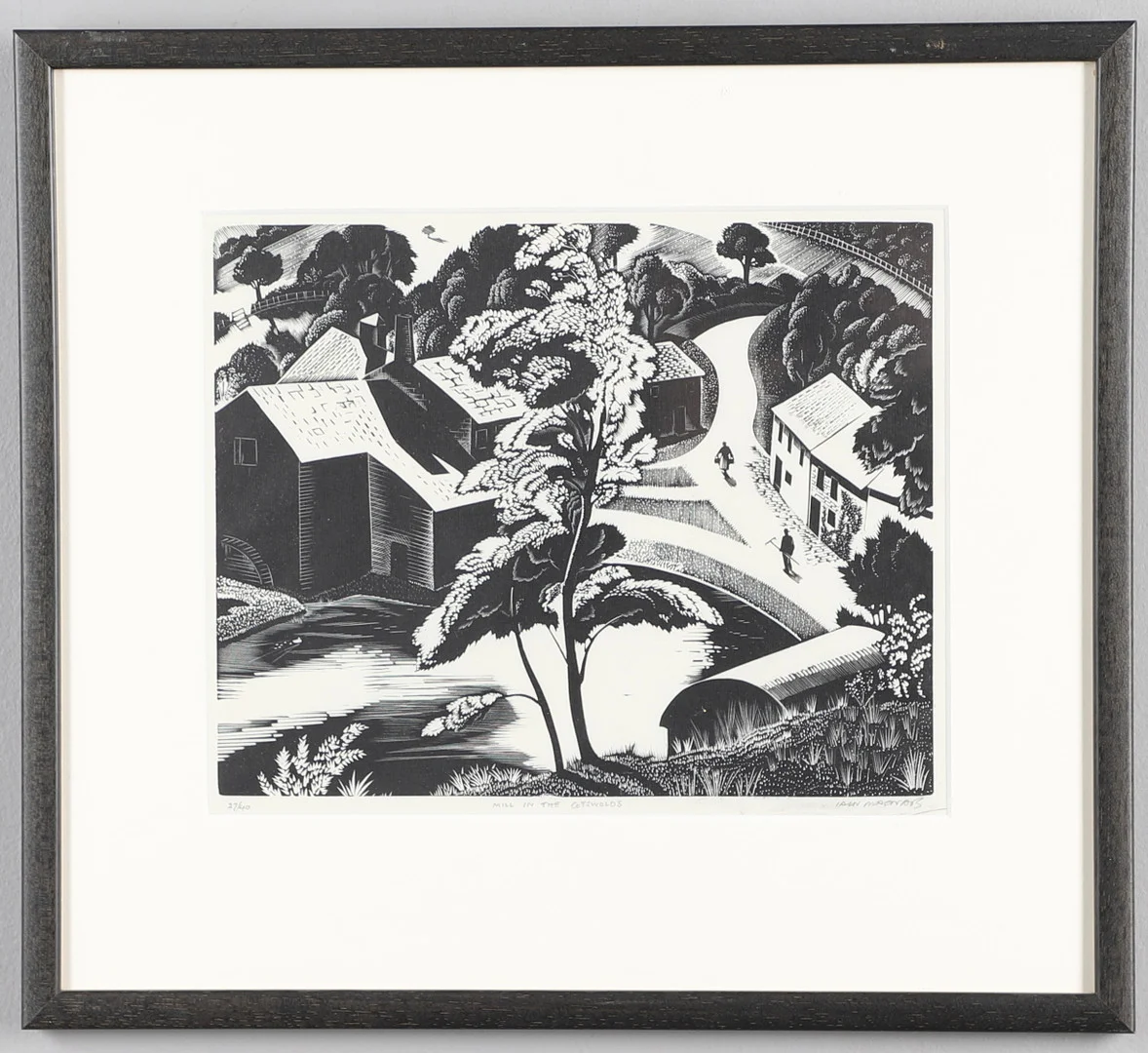 IAIN MACNAB (1890-1967). Mill in the Cotswolds. — Engravings & Prints — Lawrences Auctioneers