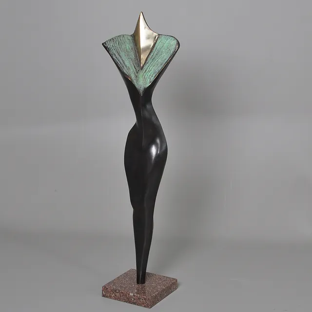 STAN WYS. skulptur, ”The princess” 117cm signerad och numrerad 1/6 2004.
