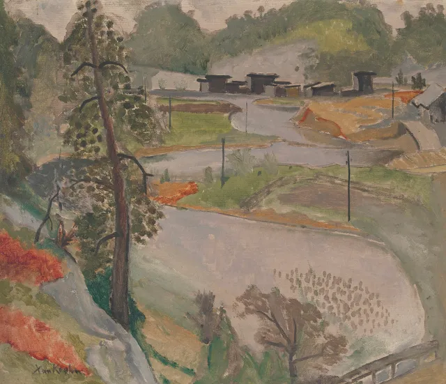 Krohn, Xan — Elvelandskap