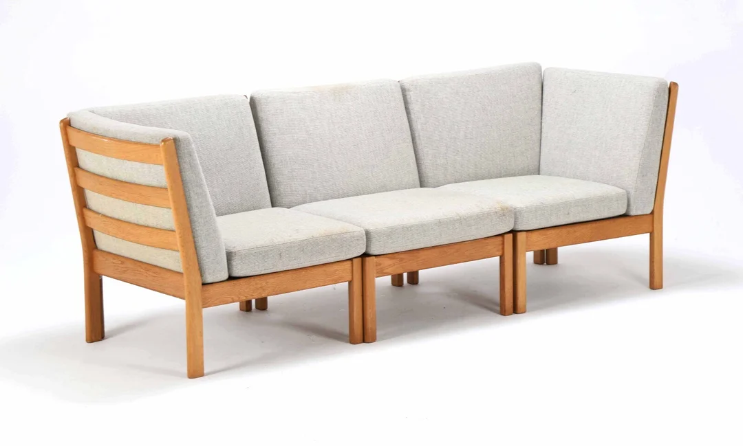 H.J. Wegner for Getama. Modular sofa, model Ge280 (3) — Furniture/Lounge suites, sofas — Lauritz