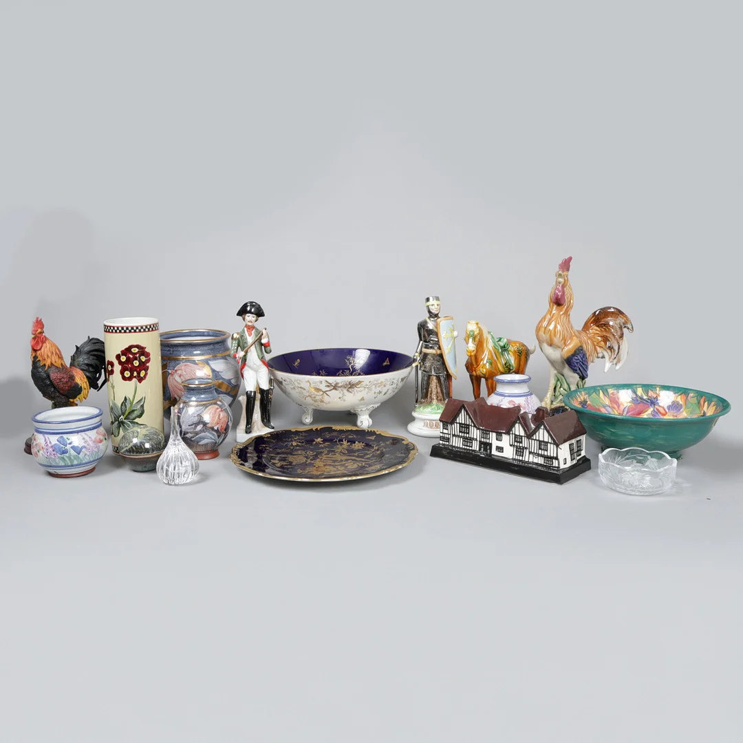 A COLLECTION OF CERAMICS (QTY). — European — Bishop & Miller