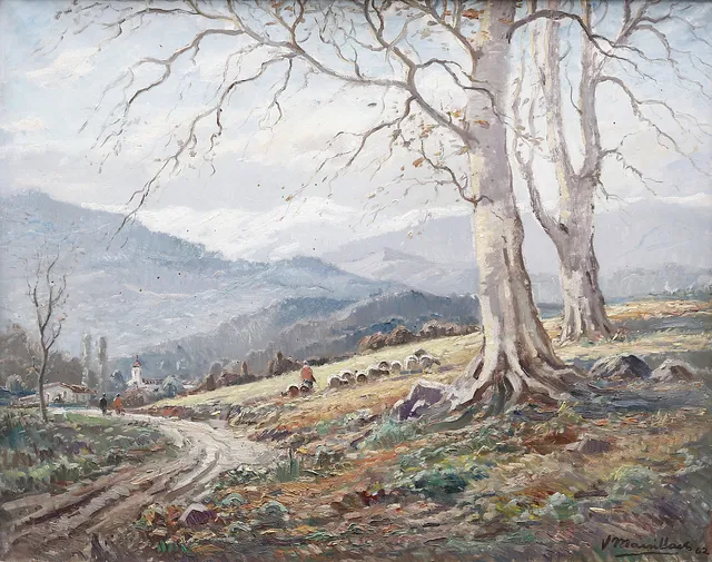 JOAQUIM MARSILLACH. Landscape.
