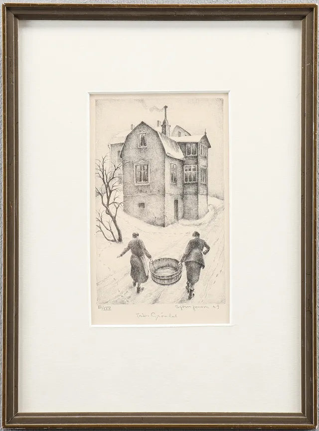 BJÖRN JONSON. "Från Gröndahl".
