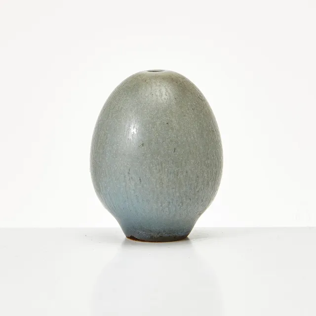 BERNDT FRIBERG. Vas, miniatyr, glaserat stengods, signerad, Gustavsbergs studio.