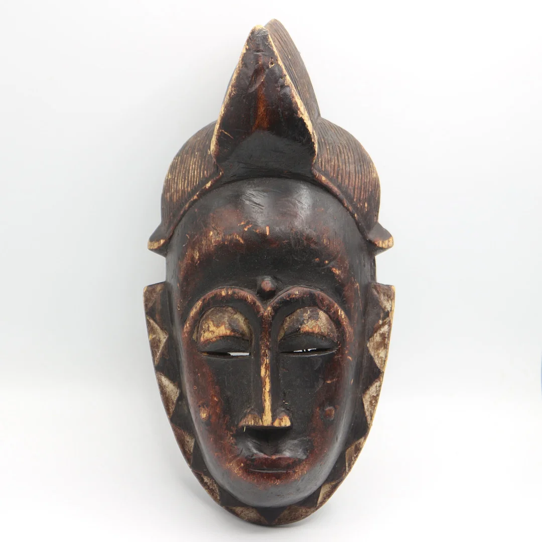 AFRIKANISCHE HOLZMASKE ANTIK. — Sculptures & Bronzes — Kunst- und Auktionshaus Kleinhenz