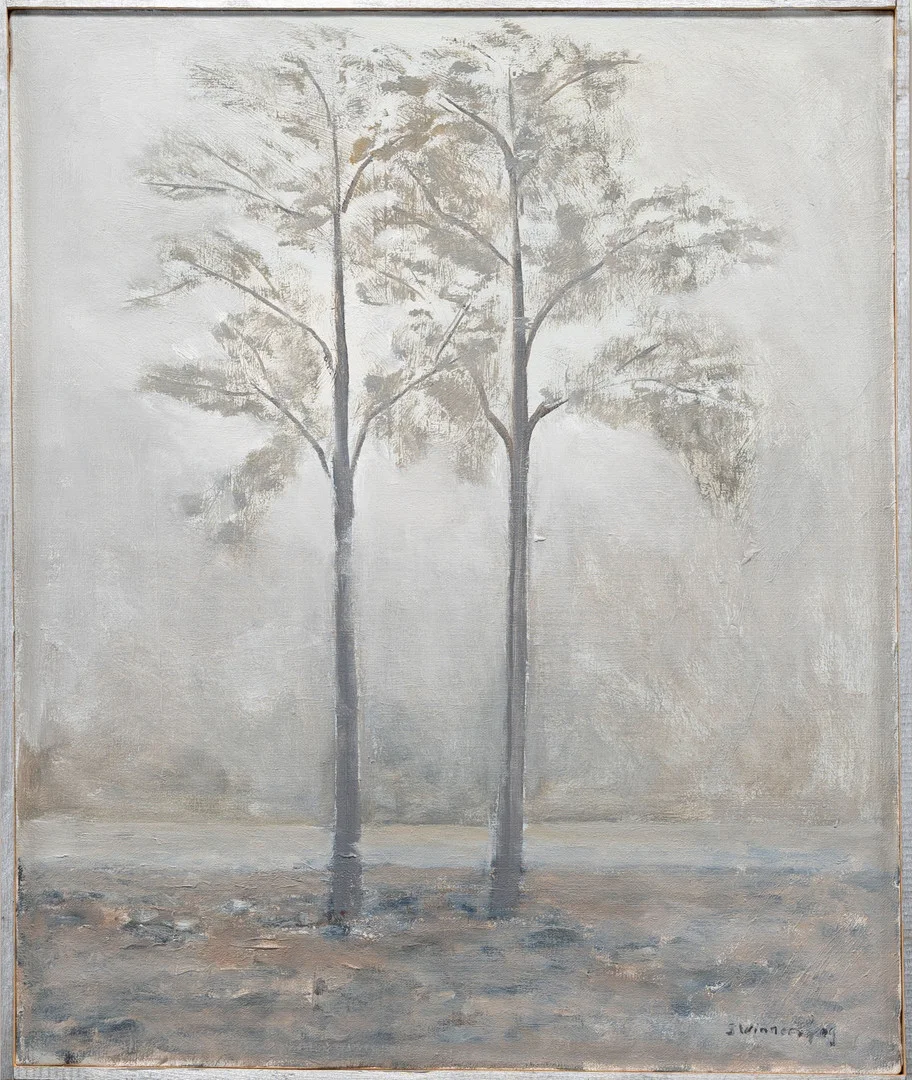 STIG WINNERSKOG. Olja på duk, "Ur dimman". — Paintings — Norrlands Auktionsverk