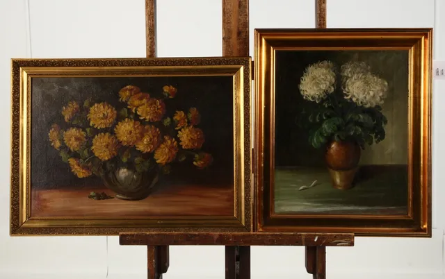 Holger Fischer. Two flower lots (2)