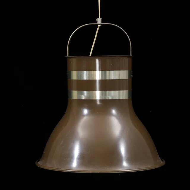 PER SUNDSTEDT. Taklampa, plåt, "Hinken", Kosta lampan, 1970-tal.