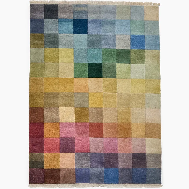 MATTA, "Palett", ull, ca 236 x 170 cm.