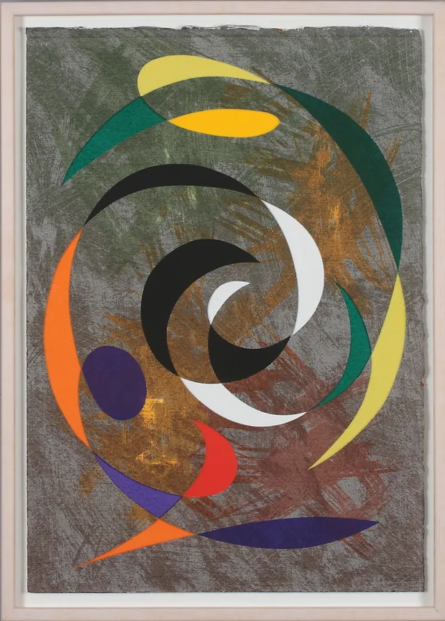 PIERRE OLOFSSON. Komposition, litografi, osignerad, numrerad 35/150.