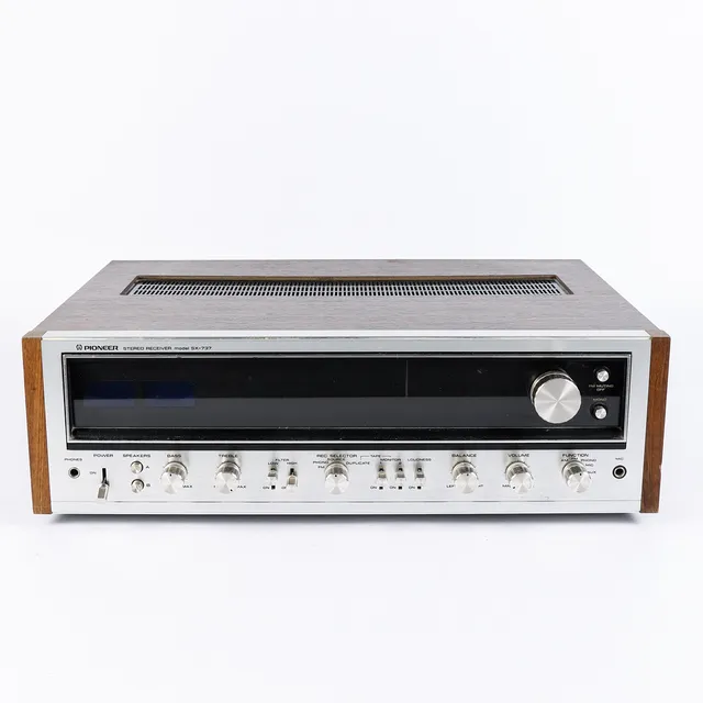 RECEIVER Pioneer SX-737, 1970-tal.