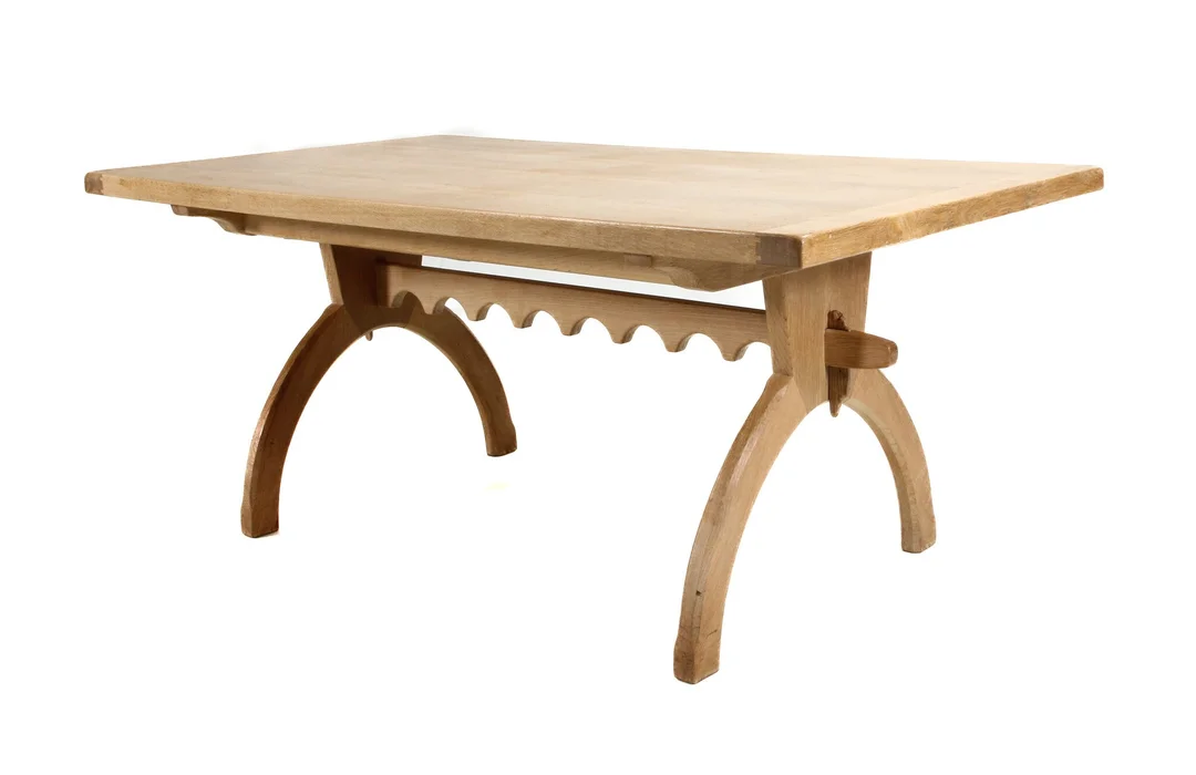 Henry Kjærnulf for Nyrup Møbelfabrik Dining table, oak — Furniture/Dining tables, dining room furniture — Lauritz