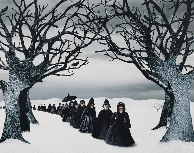 HELENA BLOMQVIST (FÖDD 1975). ”Mourning Procession”.